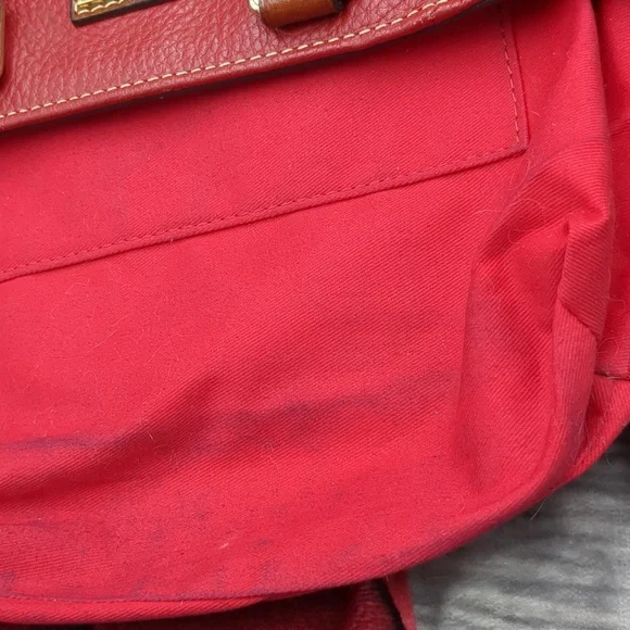 Dooney & Bourke Pebbled Leather Zip Top Satchel - Picture 10 of 13